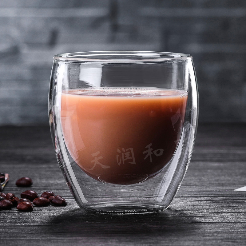耐热加厚玻璃杯花茶杯泡茶杯过滤内胆办公杯家用水杯 三维工匠 加厚小鸭嘴450ml三件杯_160