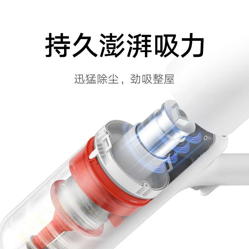 小米(mi)米家无线吸尘器2 Lite家用手持小型大吸力B204高清大图