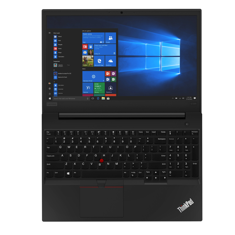 联想ThinkPad E595(0KCD)15.6英寸笔记本电脑 R5 3500U 8G 256GSSD FHD
