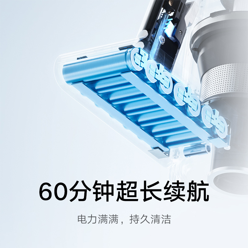 小米(mi) 小米吸尘器2 家用手持吸尘器大吸力除螨吸拖一体高清大图