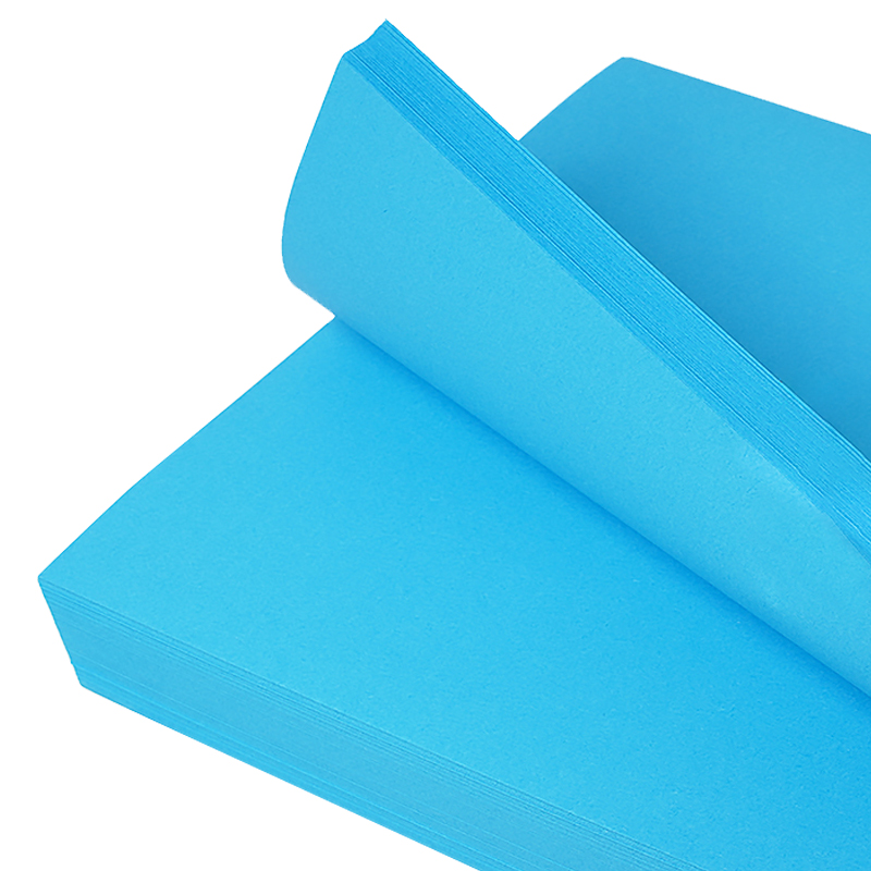 菲耐普 卡纸A4 彩色卡纸 蓝色 包高清大图