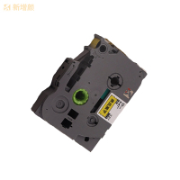 新增颜 XZY-A1A-GA107 黄底黑字18MM标签色带(计价单位:个)黄色
