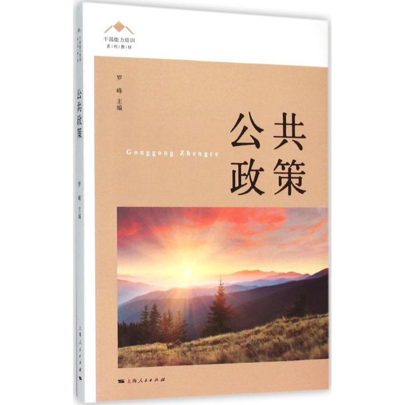 正版新书】公共政策罗峰9787208135789