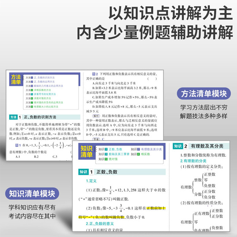 [官方正版]2022版初中知识清单英语初一二三全国通用版七八九789年级上下册同步学习初中知识大全中考总复习英语备考资料
