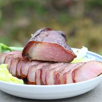 正宗烟熏土猪腊肉五花咸腌腊肠 1斤(500g) 腊五花肉(肥瘦一般)