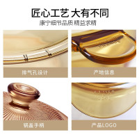 康宁透明锅VISIONS透明锅晶彩0.8L黄盒