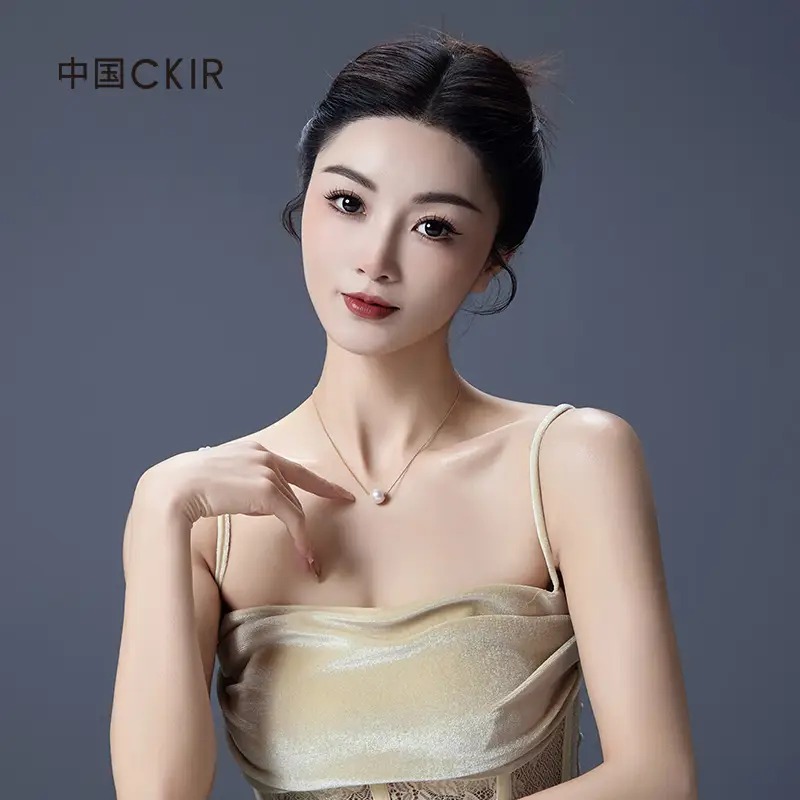 Cmierf Kuect(中国CKIR) 大颗粒珍珠吊坠项链 CKIR-Z92517高清大图