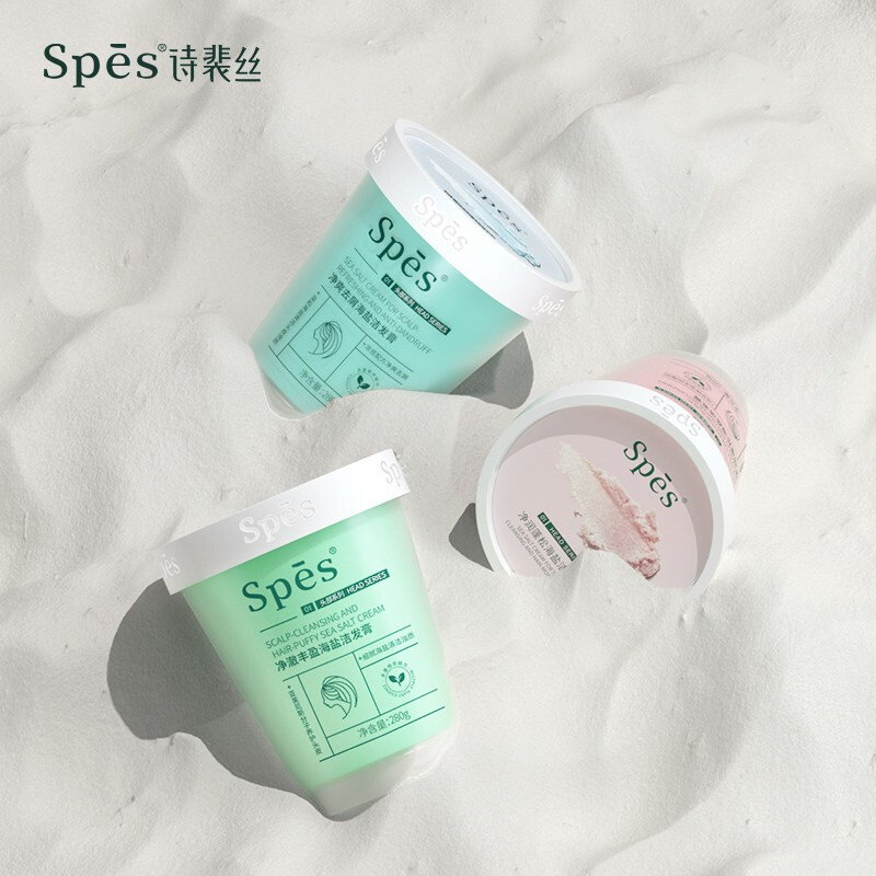 诗裴丝Spēs净爽去屑海盐洗头膏280g/瓶高清大图