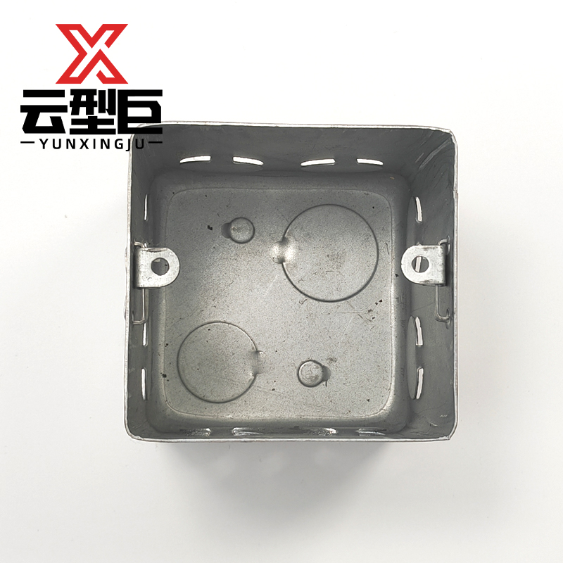 云型巨 镀锌穿线盒 接线盒插座底盒 单位：个高清大图