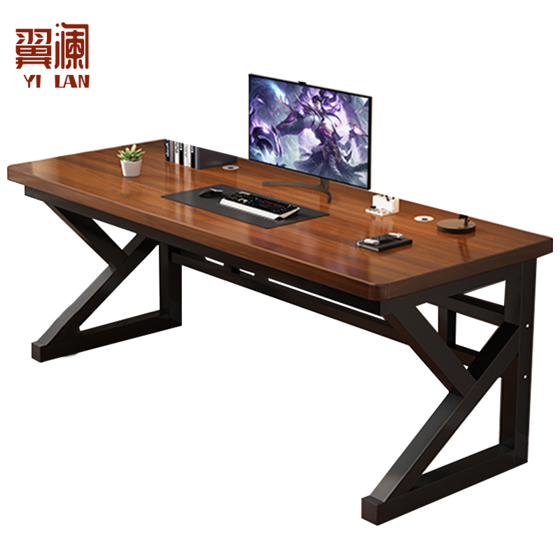 翼澜 木质电脑桌 180厘米 张高清大图