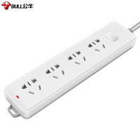 公牛(bull) 插排插座插线板GN-410 4位总控1.8米 10A 250V