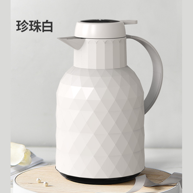 乐唯诗 智能温显水立方保温壶WXZSH/L11L白色高清大图