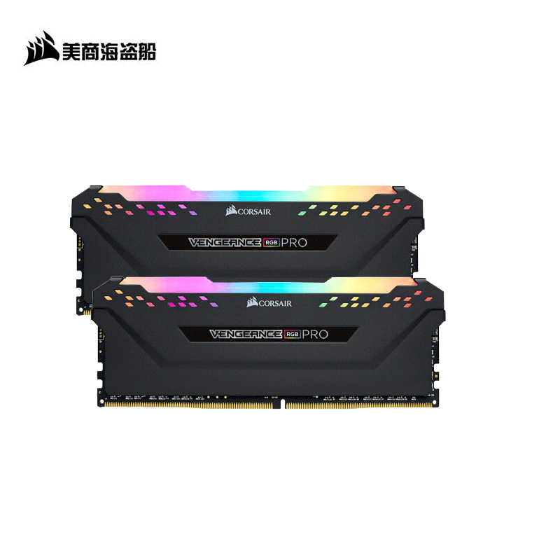 美商 海盗船(USCORSAIR) 32GB(8G×4连号)DDR4 4266 台式机内存条复仇者RGB PRO灯条高清大图
