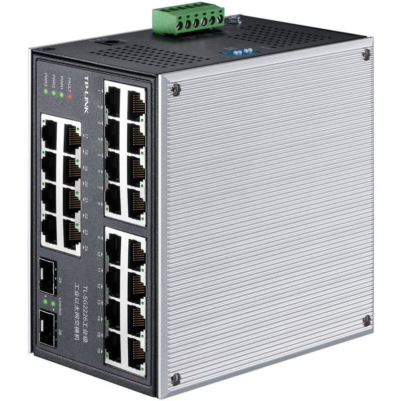 tp-link企业办公家用校园网络网管交换机 tl-sg2226工业级 24千兆电口