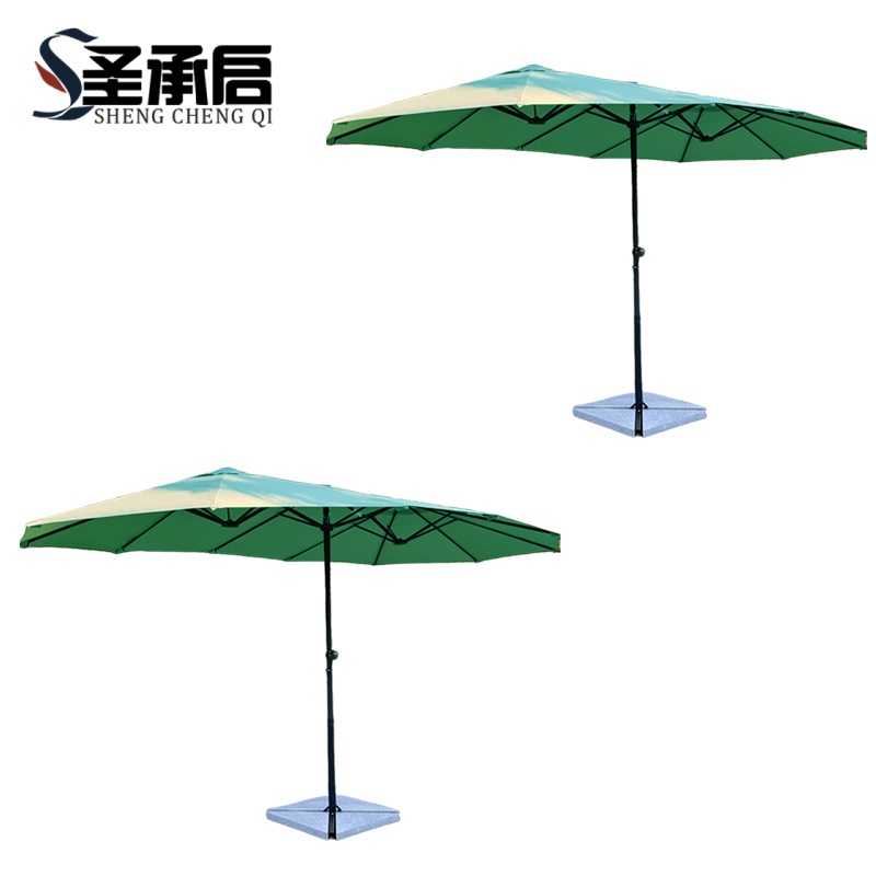 圣承启 花园伞 墨绿色 把高清大图