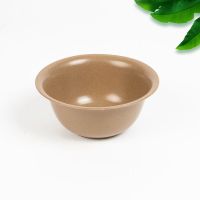 [一次性餐具]稻壳碟碗筷勺碟杯批发四件套小麦秸秆餐具排挡餐馆 散装:二十个碗