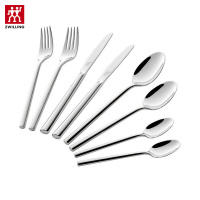 双立人(ZWILLING)阿伯丁优国产不锈钢西餐具8件套刀叉勺子套装07146-308-0