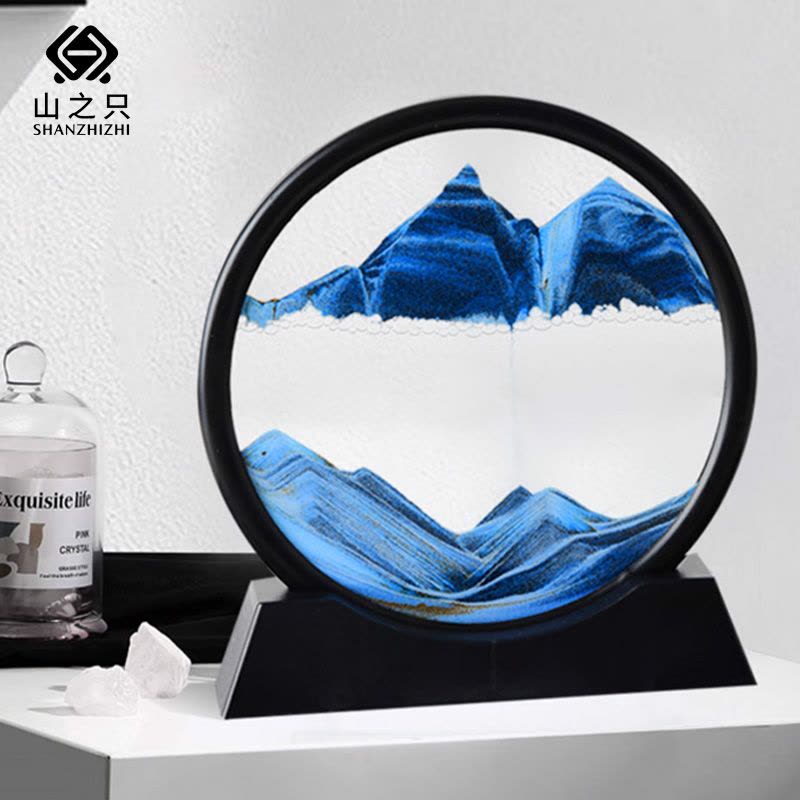 山之只 桌面摆件流沙礼品 MZ089 个图片