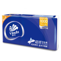 维达(Vinda) 卷纸 超韧三层100g*40卷无芯卷纸 卫生纸巾(整箱销售)新旧包装交替发货