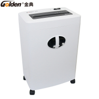 金典(GOLDEN)GD-9117碎纸机 碎纸8张 16L大容量纸筒 4级保密2*12mm碎纸效果 文件碎纸机 粉碎机