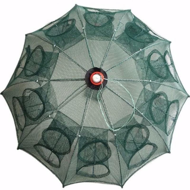 伞笼鱼网捕虾网虾笼捕鱼笼折叠捕鱼神器抓黄鳝笼虾笼渔网捉龙虾网