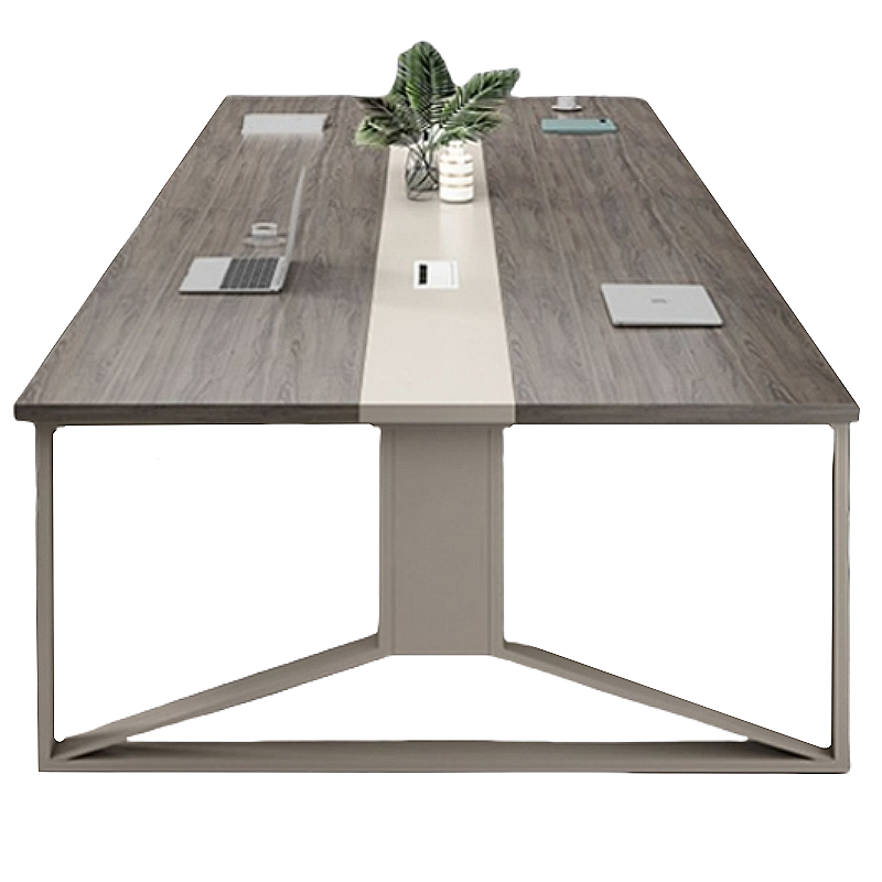 鑫龙都钢木会议桌高清大图