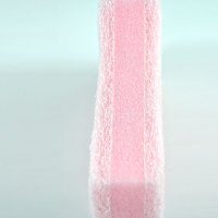 3M思高百洁布多功能三层型百洁布海绵抹布韩国进口防刮伤洗碗海绵三层型粉色 5包装