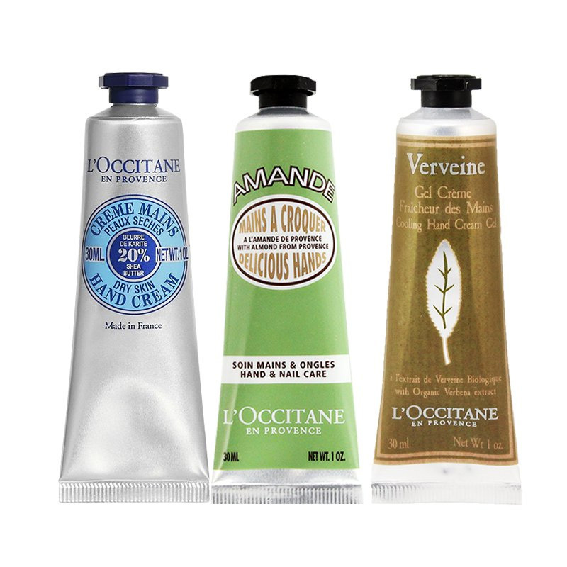 L’OCCITANE 欧舒丹 圣诞护手霜套盒 30ml*6(乳木果+马鞭草+芍药牡丹+玫瑰+杏仁+兰花)