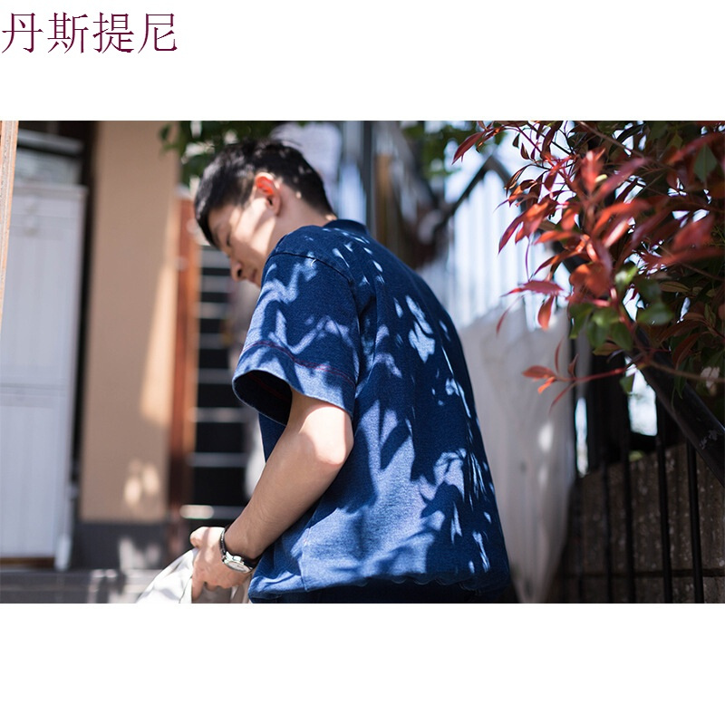 |就爱浓浓牛仔蓝的怀旧POLO衫靛蓝