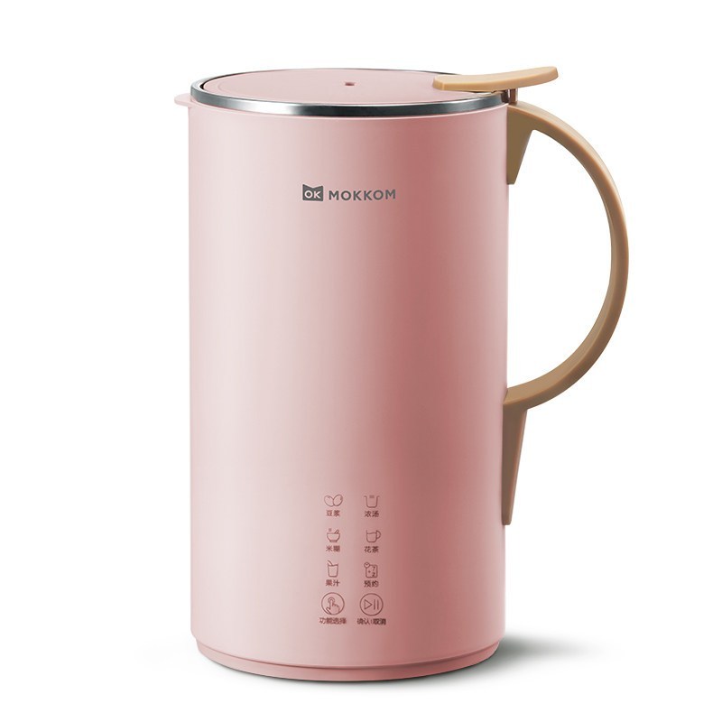 MOKKOM磨客大容量豆浆机MK-600A粉色