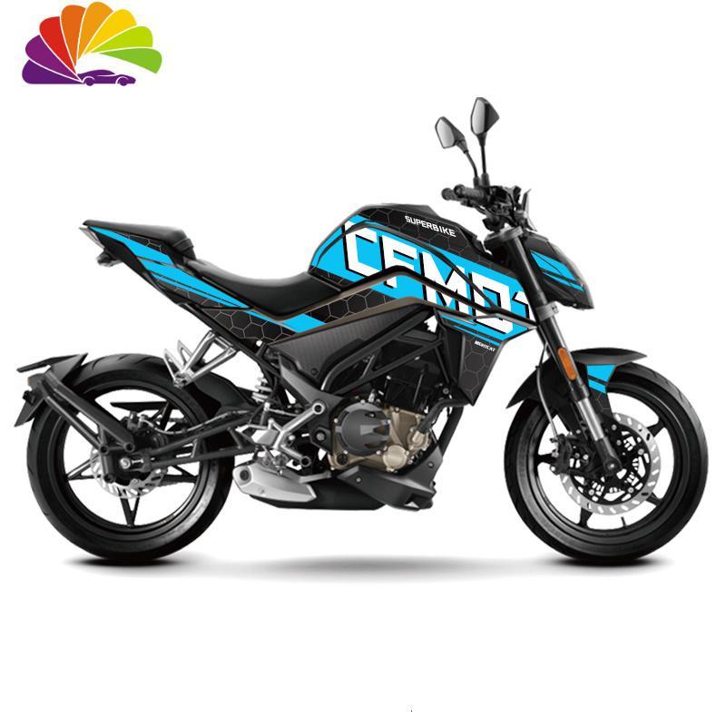 舒适主义春风250nk改装贴纸轮毂防水250nk摩托车版花整车拉花全车贴花