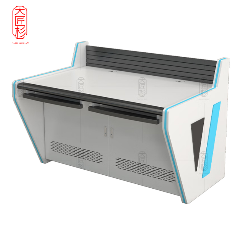 大匠杉 操作台中控桌电脑桌按米记价 DCZT061DVT高清大图