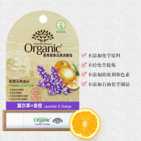曼秀雷敦(MENTHOLATUM)有机认证花果润唇膏-薰衣草+香橙3.5g 保湿唇膏
