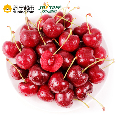 欢乐果园 加拿大进口车厘子 2磅装(约900g) 果径约26-28mm 新鲜水果