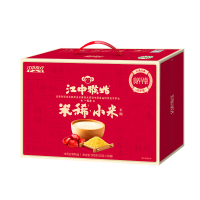 江中猴姑小米红枣米稀30天装暖胃术后恢复月子粥猴头菇长辈女性术后送礼流食 年货礼盒 春节礼品