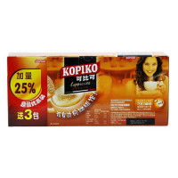 KOPIKO 可比可卡布奇诺咖啡12+3杯(12入)印尼进口速溶咖啡