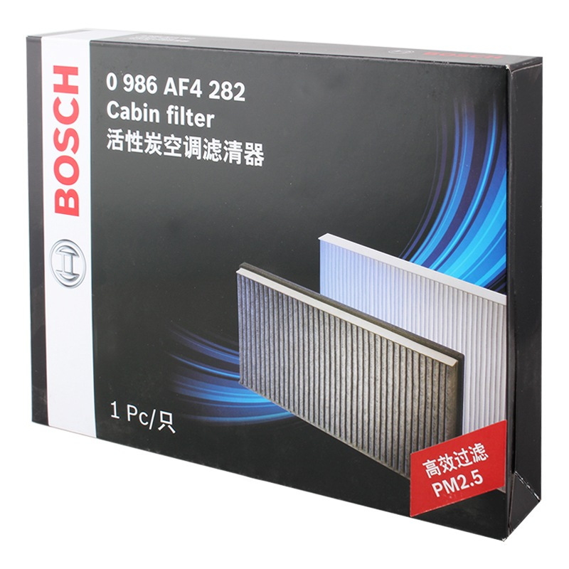 博世（BOSCH）0986AF4282 PM2.5活性炭空调滤清器（颐达1.6L/骊威1.6/轩逸/NV200）