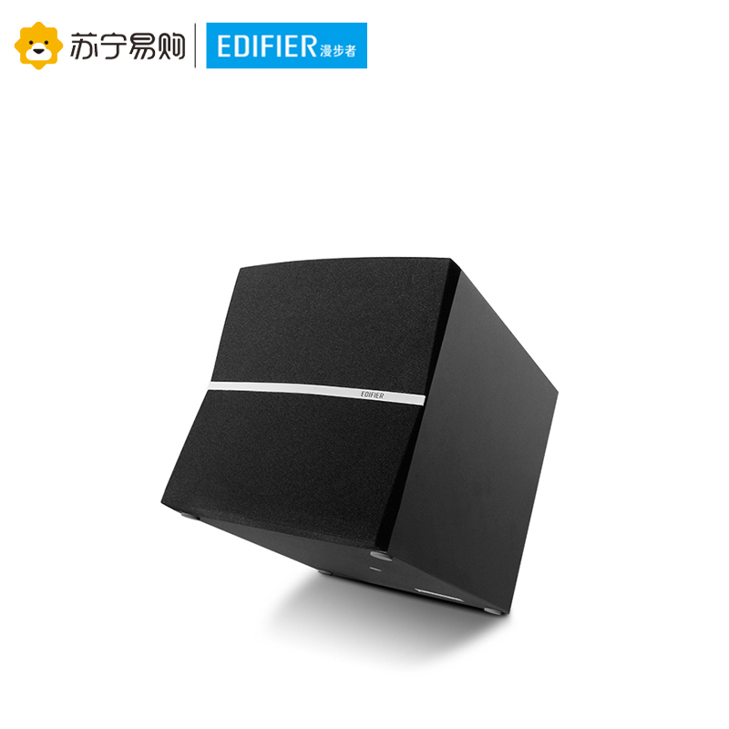 Edifier/漫步者 C2X 2.1声道台式电脑有源音响低音炮多媒体木质音箱 黑高清大图