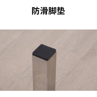 永格餐桌椅组合一桌六椅组装四人位不锈钢食堂餐桌米餐桌椅组合一桌
