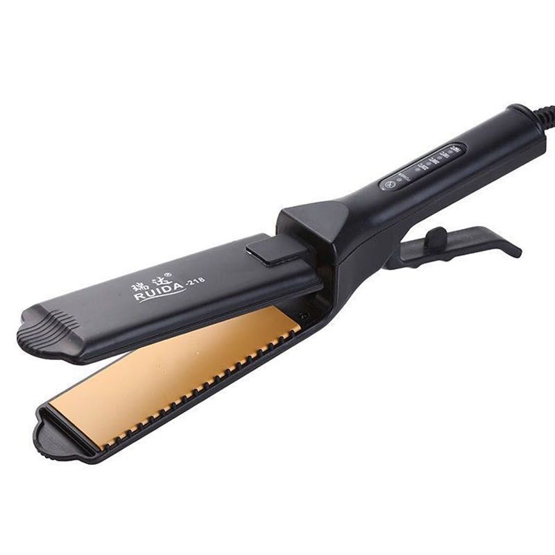 黑板拉直器电夹板直发理发店专用直发烫发器直板夹熨板内扣不伤发拉直