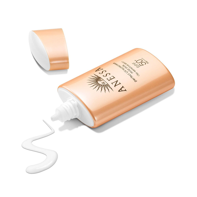 资生堂(SHISEIDO)安耐晒金钻敏弱肌防晒/隔离 SPF50+ PA+++ 60ml 清爽 乳液 肤质