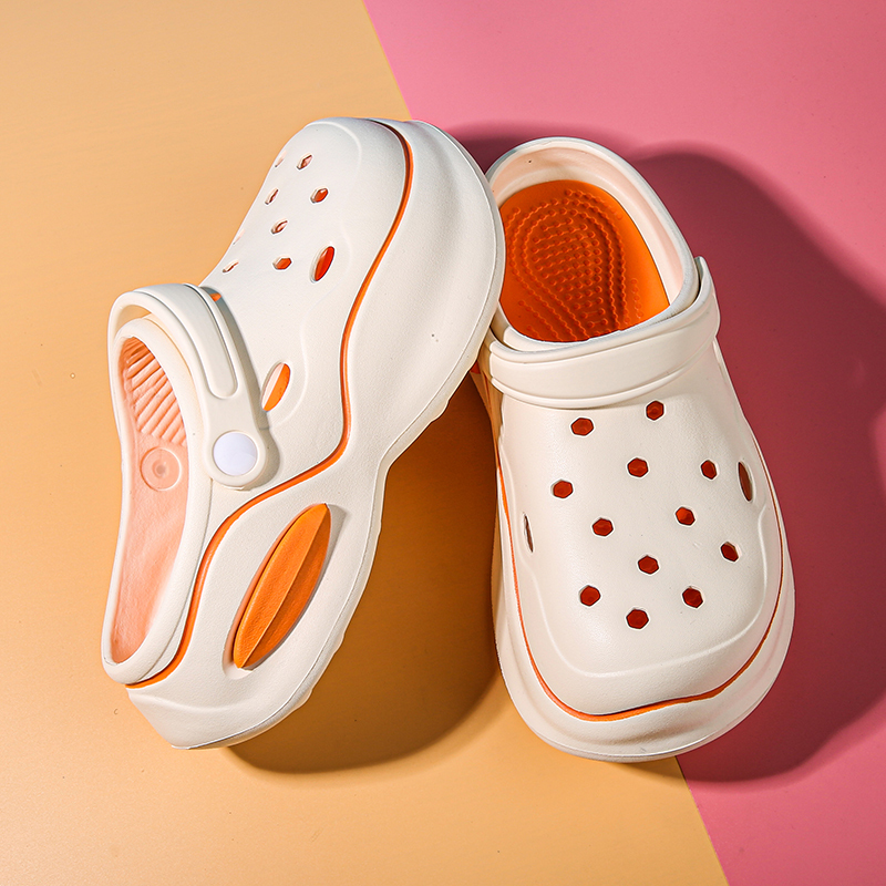 线下专柜同款卡帝乐鳄鱼cartelo新款洞洞鞋户外凉拖鞋休闲鞋花园鞋