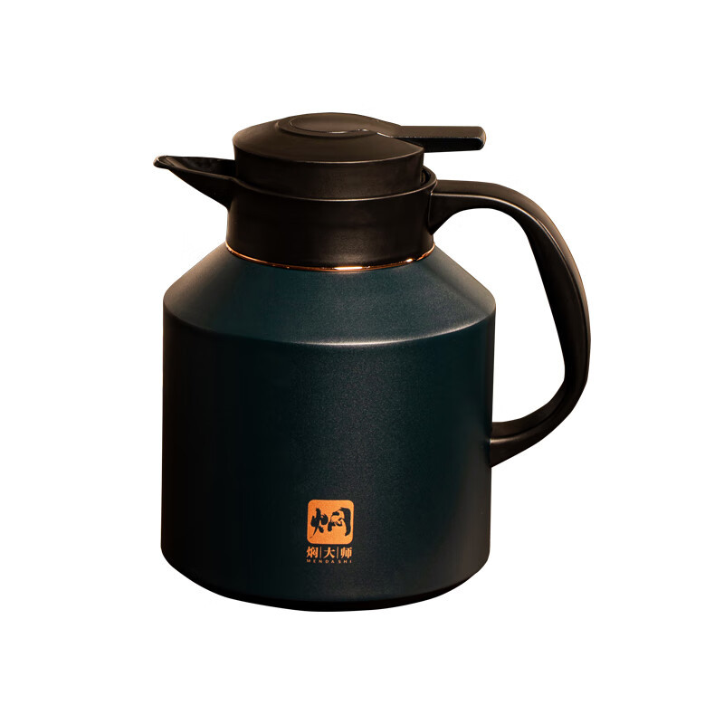 焖大师(MENDASHI) MT1802W闷泡壶便携焖泡壶茶水分离白茶套装保温壶 龙润焖茶壶套装1700ML高清大图