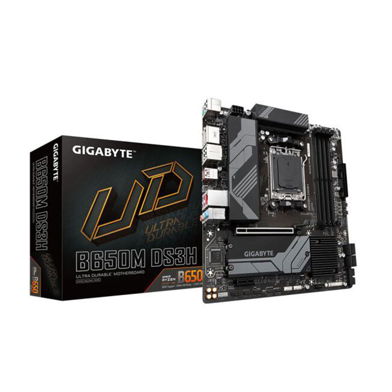 技嘉gigabyteb650mds3h主板支持amdcpuam57950x7900x7700x7600x