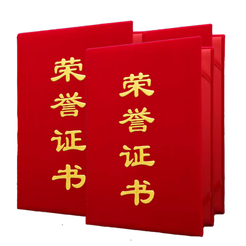 凌美盛 绒面8K荣誉证书266*180mm5508 本高清大图