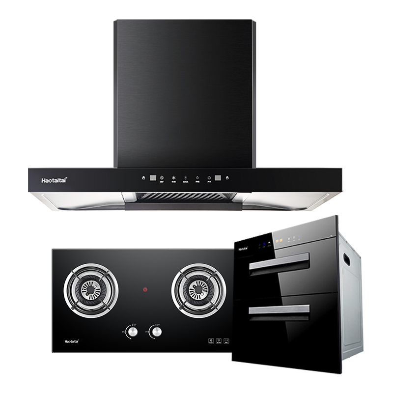 好太太E902+2309A+019S油烟机燃气灶消毒柜烟灶消套装厨房三件套(液化气)高清大图