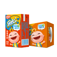 燕塘 乐比系列 甜橙味乳酸菌牛奶 儿童助长奶 整箱120ml*16盒 早餐奶
