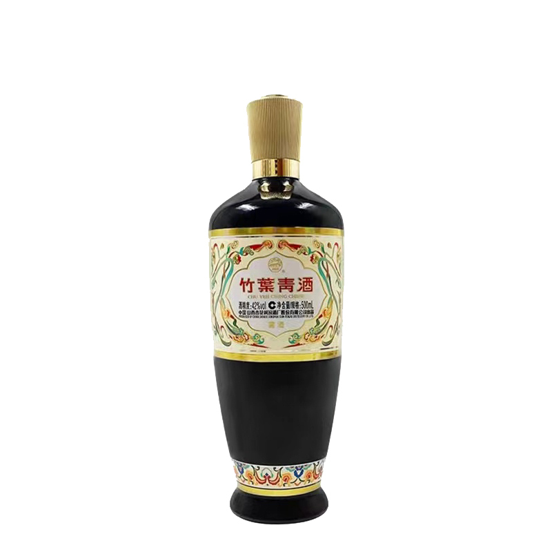 山西杏花村汾酒荣耀竹叶青500ml*6瓶组合(43度 45度 53度)各2瓶