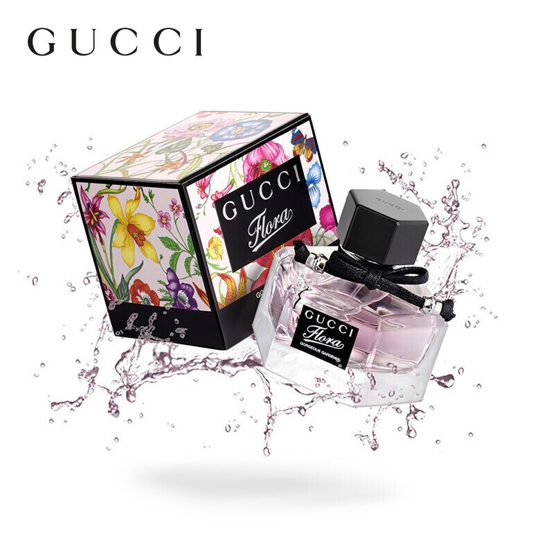 古驰gucci绚丽栀子淡香水30ml又名古驰绚丽栀子香型女用淡香水30ml