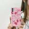 星之卡比iPhone12手机壳女x粉xr支架xsmax苹果6s 7p 8p防摔保护11 星之卡比[粉边皮质防摔软壳] 苹